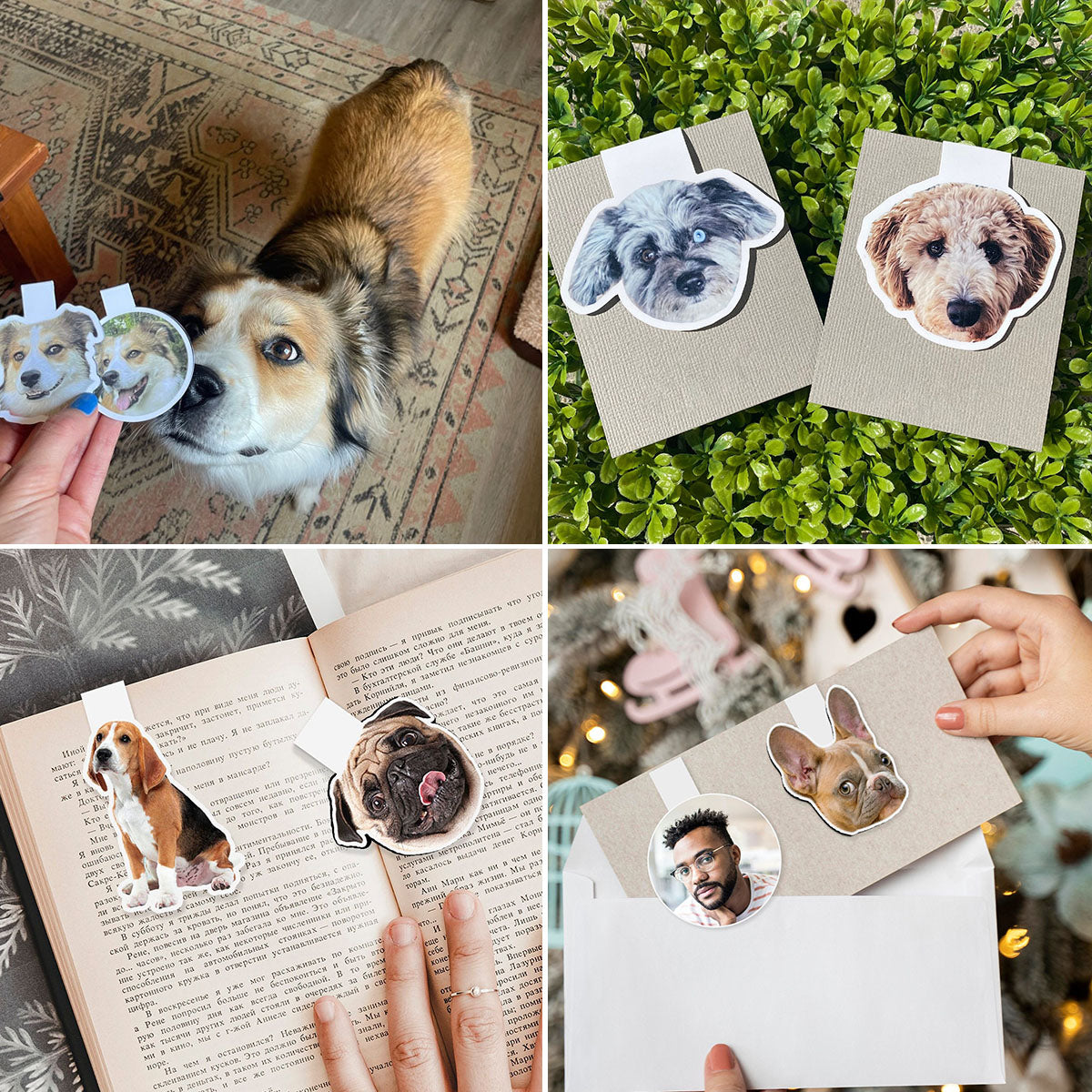 Personalized Photo Magnetic Bookmark