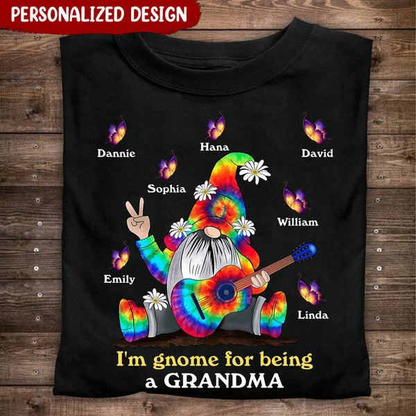 Personalized For Being A Grandma Shirt