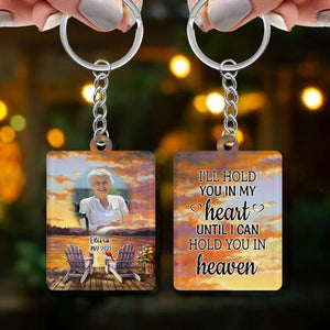 Personalized In Loving Memory Loved One Memorial Cardinal Keychain