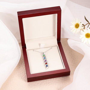 Birthstone Necklace for Mom, Personalized Jewelry, Gifts for Her