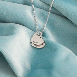 Mother's Day Gift Personalized Love Heart Pendant Necklace