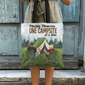 Personalized Cloth Tote Bag - Gift For Camping Lovers - You And Me We Got This