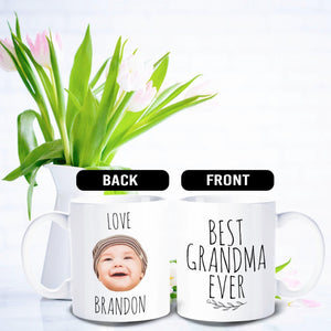 Personalized Best Dad/Mom Ever Love Kids Mug