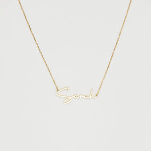 Custom Name Necklace Minimalist Name Necklace