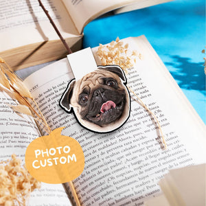 Personalized Photo Magnetic Bookmark