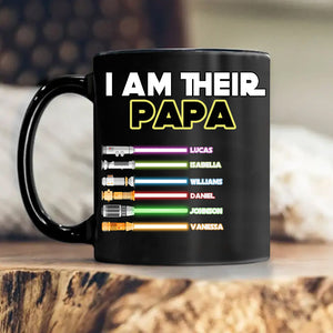 I Am Their Father/ Grandpa,Pawpaw - Personalized Mug