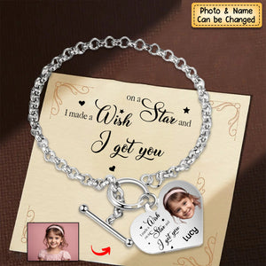 Personalized Engraved Heart Bracelet To me you are perfect - For Mom/Grandma