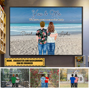 Personalized Couple Poster - Customize The Venue With Good Memories