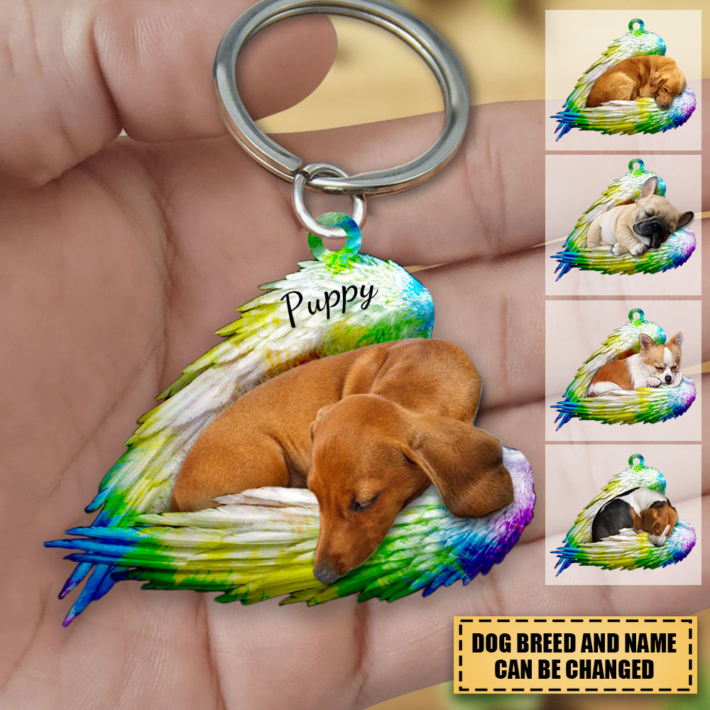 Personalized Dog Photo Keychain