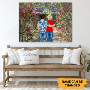 Personalized Couple Poster - Customize The Venue With Good Memories