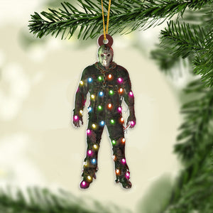 Personalized Horror Movie Ornament, Christmas Tree Decor