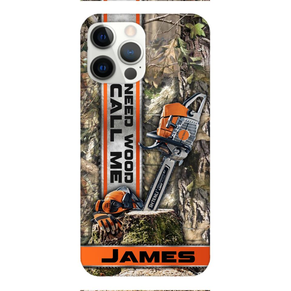 PERSONALIZED ARBORIST PHONE CASE