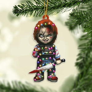 Personalized Horror Movie Ornament, Christmas Tree Decor